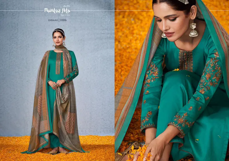 Mumtaz Arts Casual Wear Wholesale Printed Designer Salwar Suits Catalog